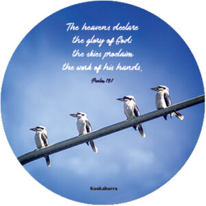 Kookaburra Round Mouse Mat