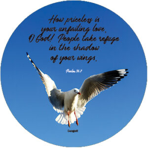 Seagull Round Mouse Mat